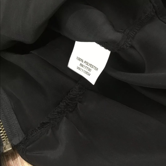 New Xhilaration black peplum top small - Picture 4 of 4